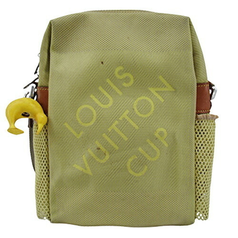 Louis Vuitton Damier Jean Weatherly LV Cup Crossbody Shoulder Bag Yellow